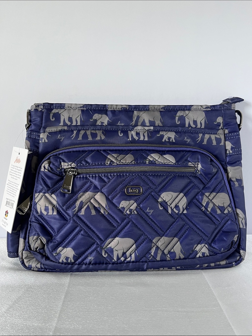 LUG - Shimmy SE Crossbody Bag in Elephant Purple